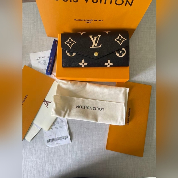 Louis Vuitton Handbags - LOUIS VUITTON Monogram Empreinte Leather Sarah Wallet